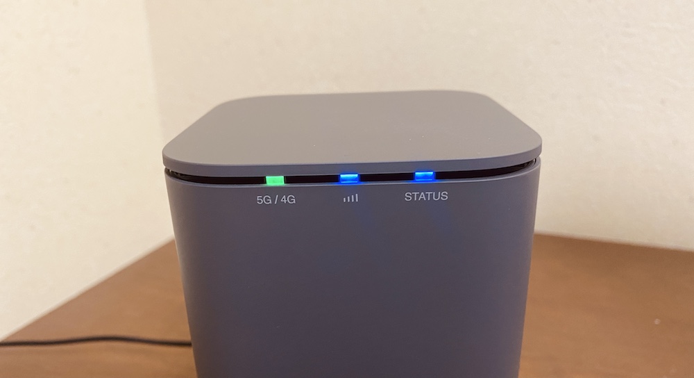 home5G 楽天モバイル APN設定後