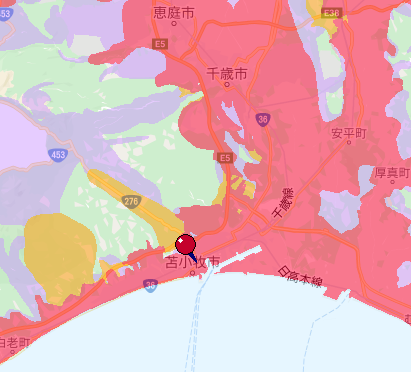 home5G 通信エリア 地図